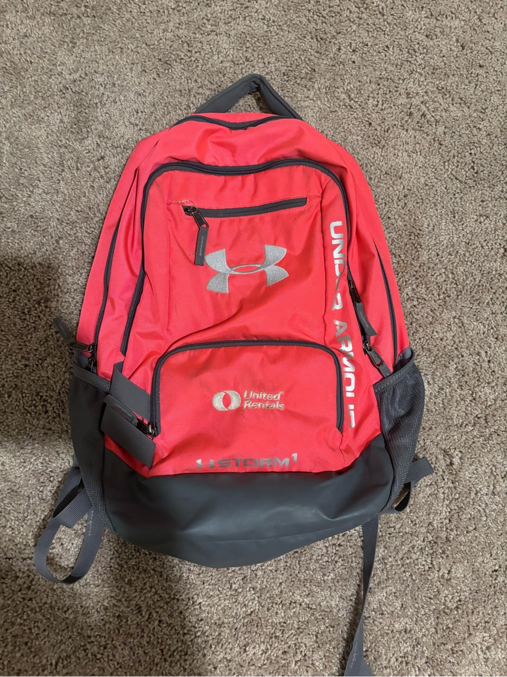 Under Armour Pink Backpack - Durable Everyday Pack